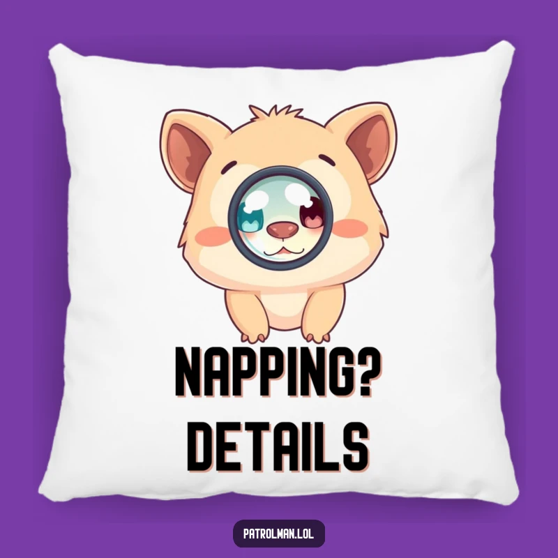 Funny Creature Magnifying Pillow - Comfy & Comedic Accent for Your Cozy Space