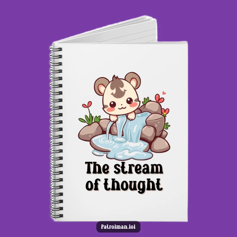 Funny Creature Water Notebook - Hilarious Journal for Smooth Ideas