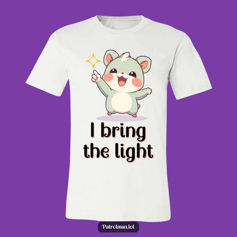 Funny Creature Spotlight Tee - Wear Your Enthusiasm with Pride